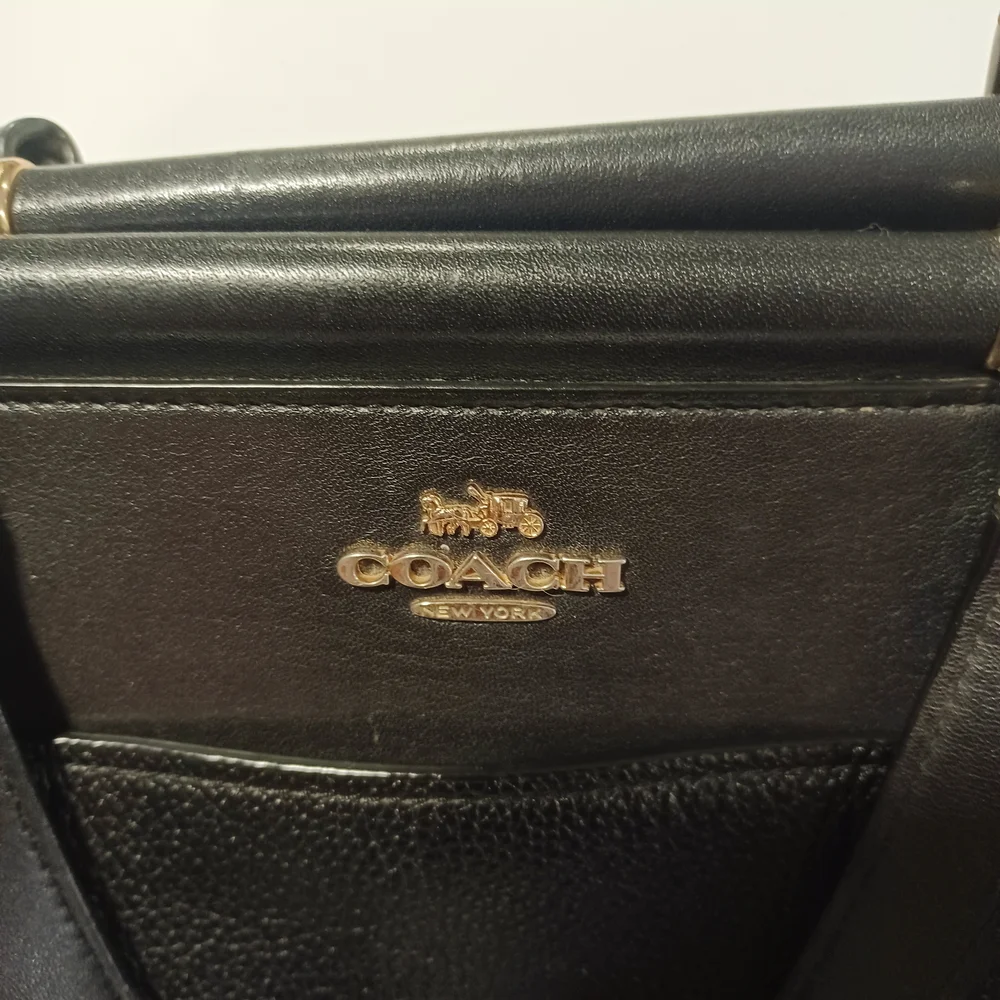 Coach Grace Black Leather Bag - Picture 7 of 13